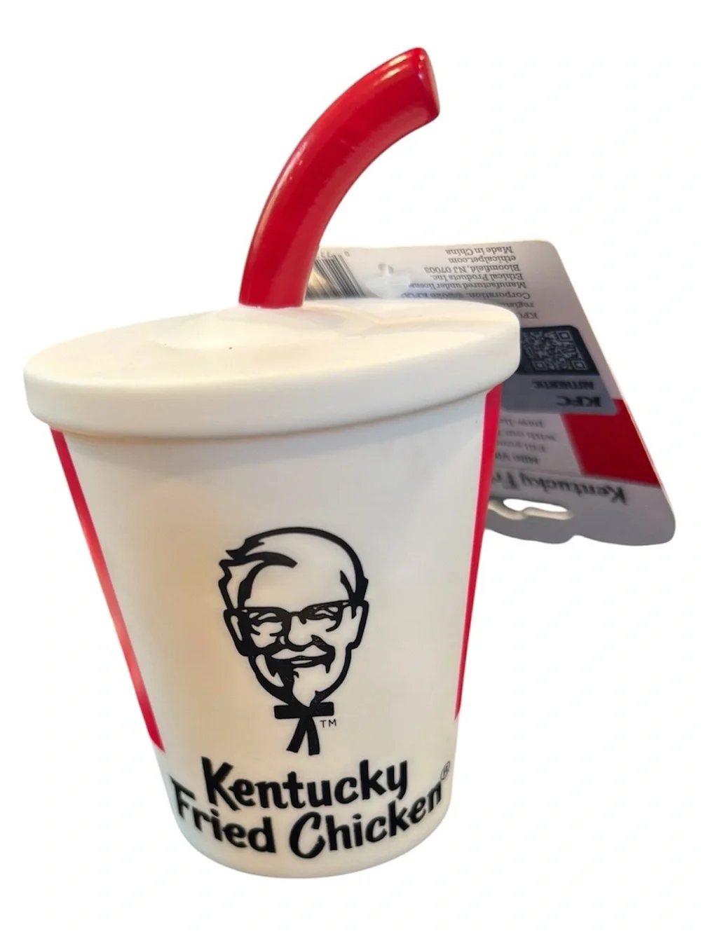 KFC Squeaker Dog Toy Food Set with Biscuit, Drumstick, Chicken Wrap, & Drink.NEW
